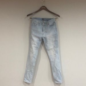Light blue jeans